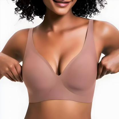 Soutien-gorge push-up motif dentelle