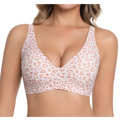 Soutien-gorge push-up motif dentelle